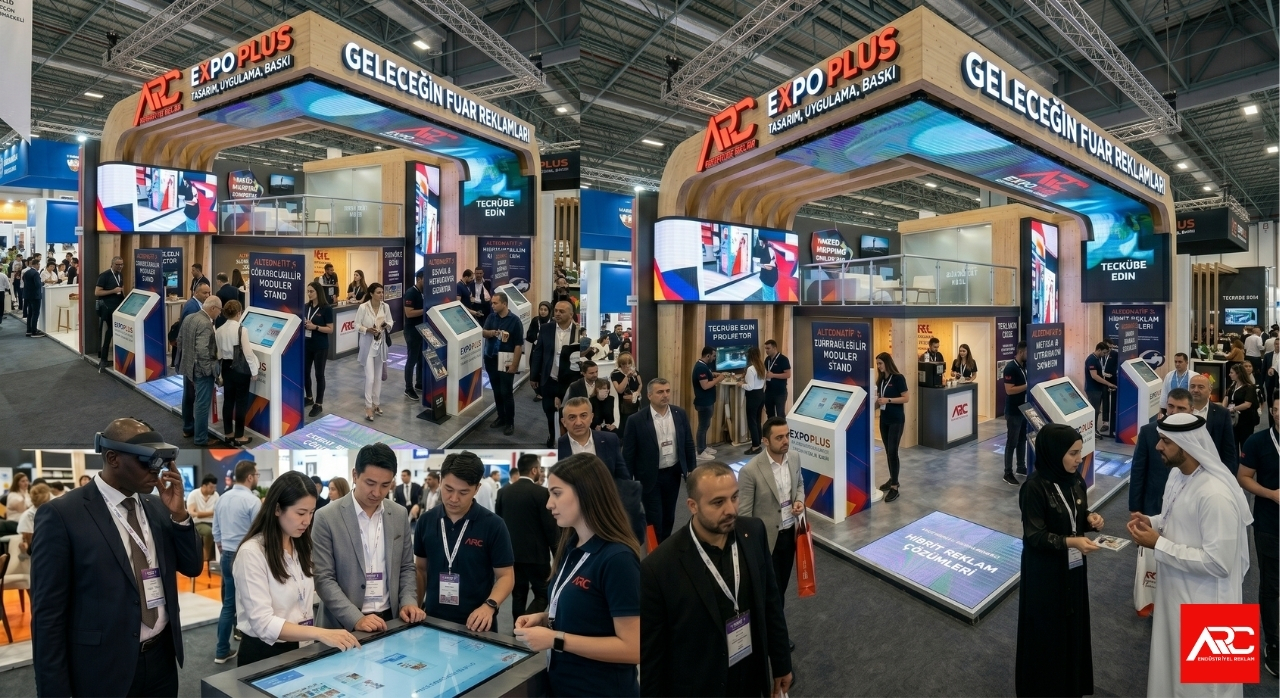 Fuar Standı Çalışmaları - Arc Expoplus Fuar Reklam Tasarımı | ARC Reklam İstanbul