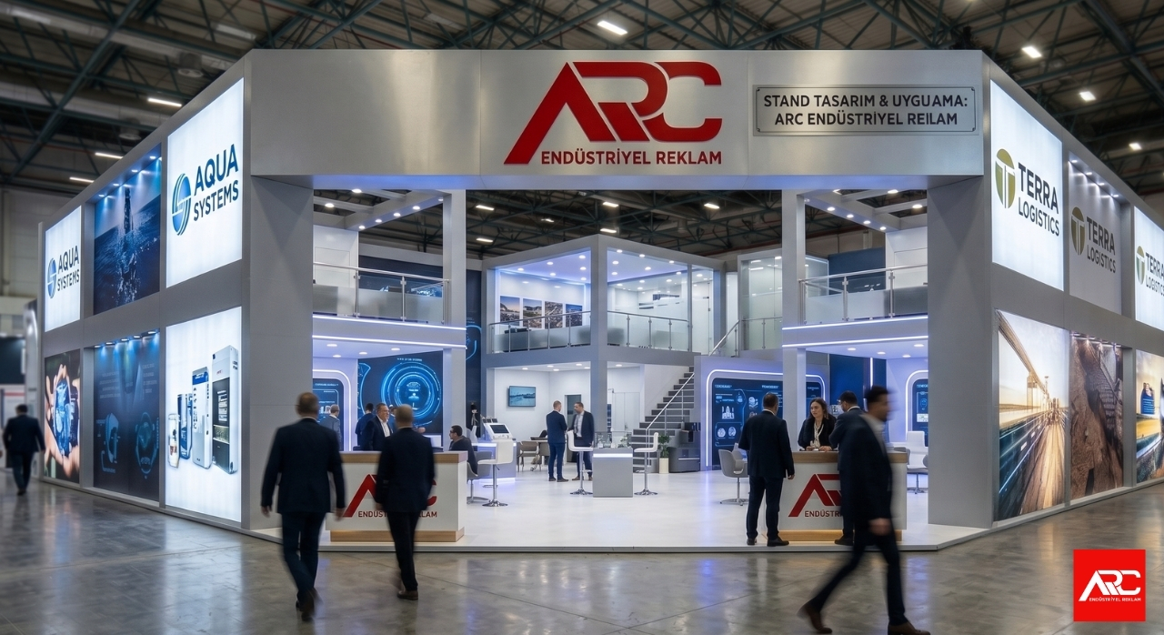 Fuar Standı Çalışmaları - Arc Reklam Fuar Uygulaması | ARC Reklam İstanbul