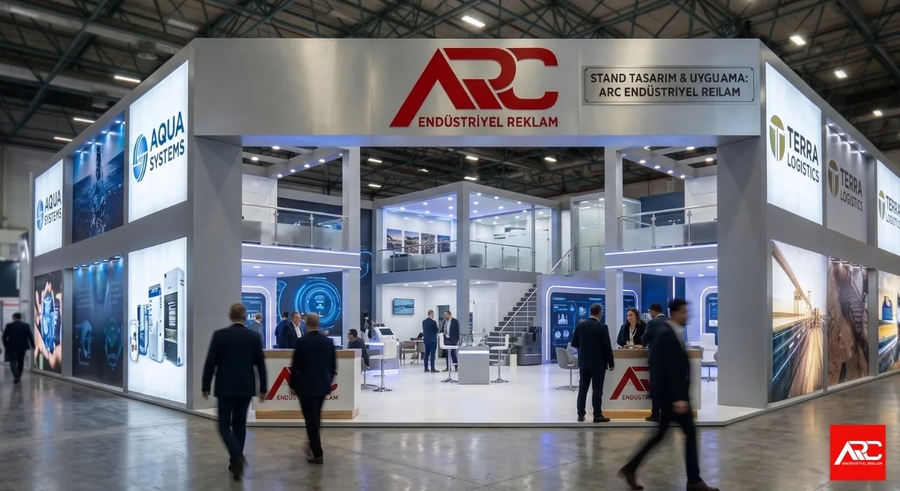 Arc Fuar Alani Projesi — ARC Reklam Fuar Standı