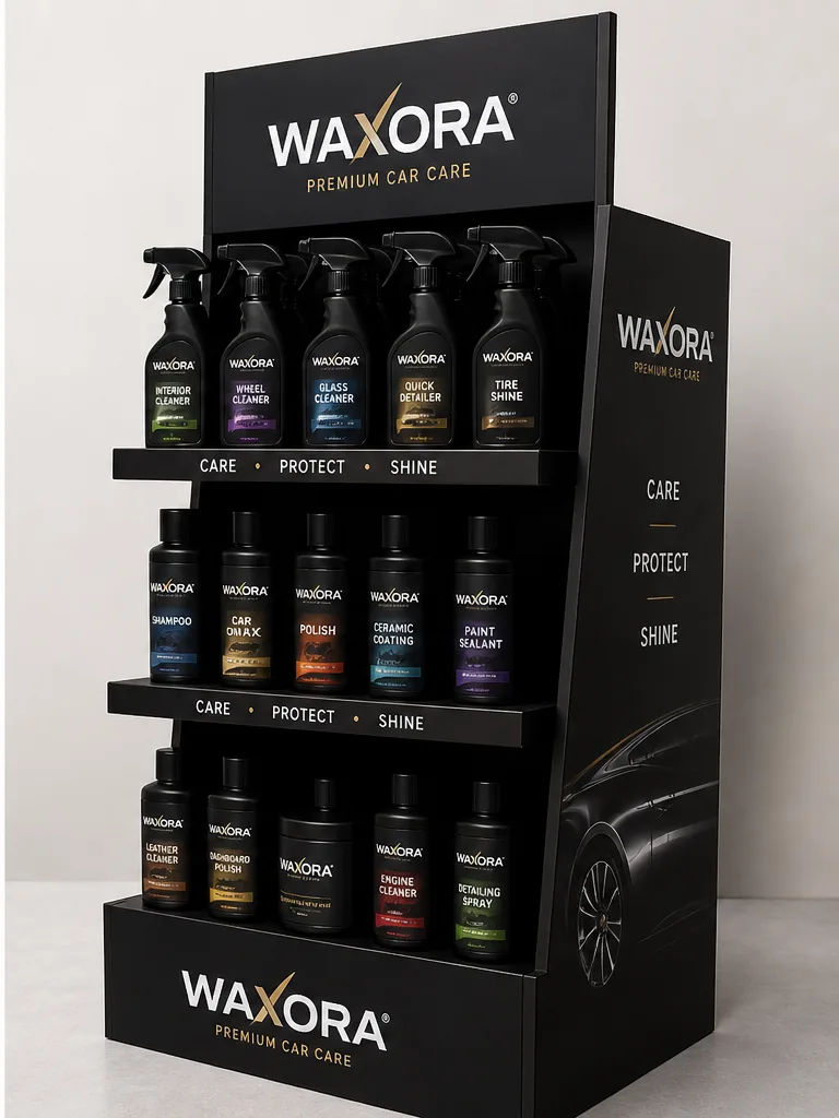 Waxora Urun Standi 6 — Waxora Ürün Teşhir Standı